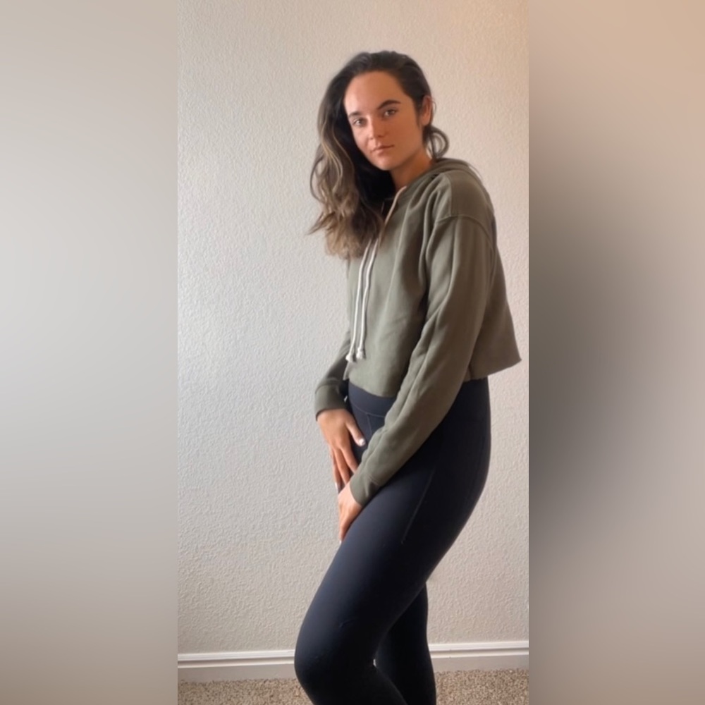Olive sweatshirt